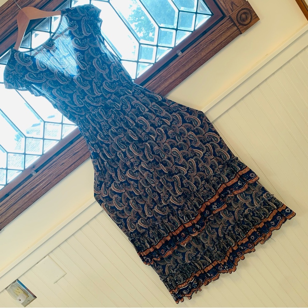 Angie Paisley Print Maxi Dress - Picture 9 of 12